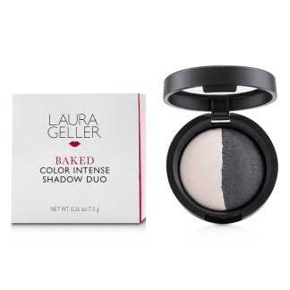Laura Geller B3D08BEE056527GS LAURA GELLER - Baked Color Intense Shadow Duo - # Marble/Midnight 7.5g/0.26oz