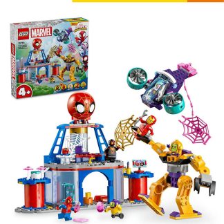 LEGO 1E233THAF8FDF7GS LEGO Spidey 10794 Team Spidey Web Spinner Headquarters Building Set Toys (193 Pieces)