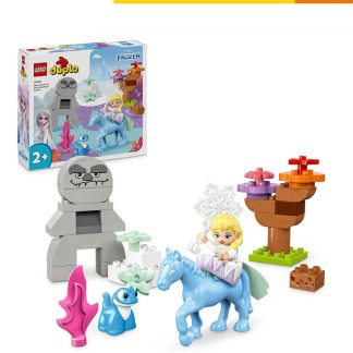 LEGO 13700TH79FD311GS LEGO DUPLO Disney TM 10418 Elsa & Bruni in the Enchanted Forest Building Set Toys (31 Pieces)