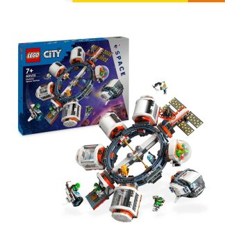 LEGO 14886TH8537CBFGS LEGO City Space 60433 Modular Space Station Building Set Toys (1097 Pieces)