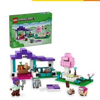 LEGO F9690THBCE53EBGS LEGO Minecraft 21253 The Animal Sanctuary Building Set Toys (206 Pieces)