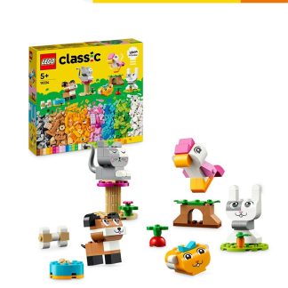 LEGO 049F2TH3293EF2GS LEGO Classic 11034 Creative Pets Building Set Toys (450 Pieces)