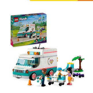 LEGO 141B7THA039647GS LEGO Friends 42613 Heartlake City Hospital Ambulance Building Set Toys (344 Pieces)