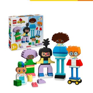 LEGO 56362TH308FCA0GS LEGO DUPLO Town 10423 Buildable People with Big Emotions Building Set Toys (71 Pieces)