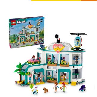LEGO 128A0TH42C718BGS LEGO Friends 42621 Heartlake City Hospital Building Set Toys (1045 Pieces)