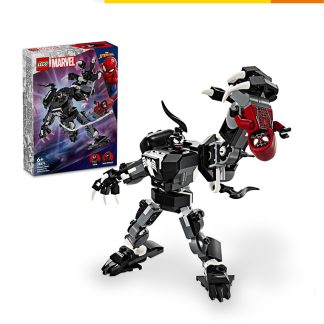 LEGO 4E81CTH0CB6BBFGS LEGO Super Heroes Marvel 76276 Venom Mech Armour vs. Miles Morales (134 Pieces)