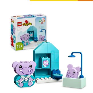 LEGO EB101TH1690D7DGS LEGO DUPLO My First 10413 Daily Routines: Bath Time Building Set Toys (15 Pieces)