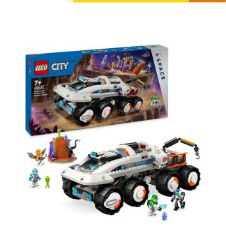 LEGO 64D39THE797140GS LEGO City Space 60432 Command Rover and Crane Loader Building Set Toys (758 Pieces)
