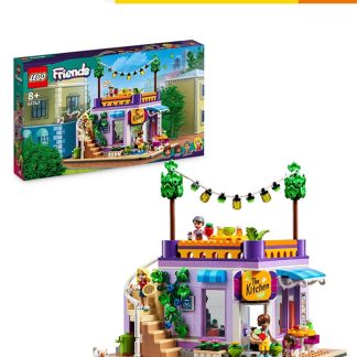 LEGO CB18DTHFF2D4D1GS LEGO Friends 41747 Heartlake City Community Kitchen Building Set Toys (695 Pieces)