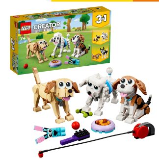 LEGO C0B62THFC459A1GS LEGO Creator 31137 Adorable Dogs Building Toys  (475 Pieces)