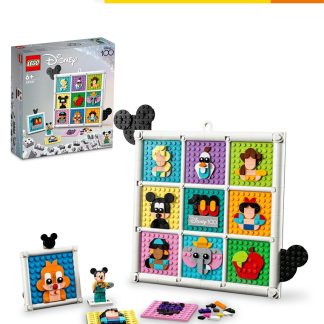 LEGO 67D5DTHBE1E3C3GS LEGO Disney Classic 43221 100 Years of Disney Animation Icons Building Set Toys (1022 Pieces)