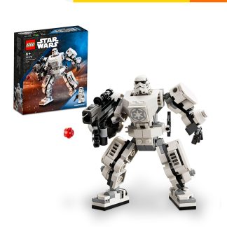 LEGO E19F8TH7AEE8BBGS LEGO Star Wars TM 75370 Stormtrooper™ Mech Building Set Toys (138 Pieces)
