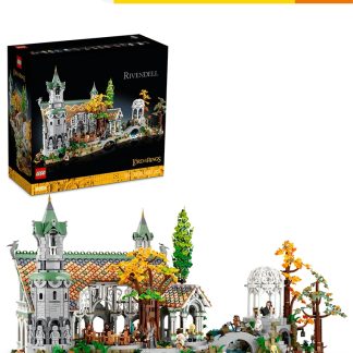 LEGO CA247THB87DBA1GS LEGO Icons 10316 THE LORD OF THE RINGS: RIVENDELL™ Building Set Toys (6167 Pieces)