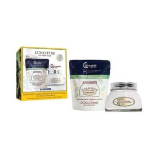L'Occitane 4BA70BE6A80C24GS L'Occitane en Provence Almond Duo Milk Concentrate & Refill Collection 200ml x 2
