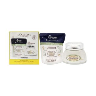 L'Occitane 6B989BEA1AD35FGS L'Occitane Almond Duo Milk Concentrate & Refill Collection 200ml+200ml