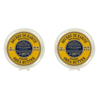 L'Occitane 16DC1BE32CDE67GS 2X L'Occitane Pure Shea Butter 4.9oz, 150ml