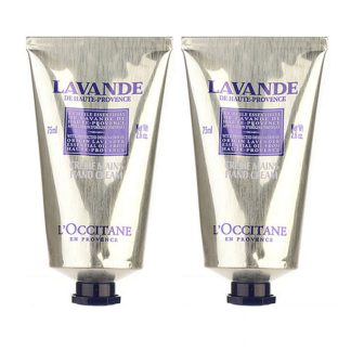 L'Occitane C322DBEFA4AFC7GS 2X L'Occitane Lavender Hand Cream 2.6oz, 75ml