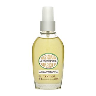 L'Occitane 6AEB2BE105A010GS L'Occitane Almond Supple Skin Oil 3.3oz, 100ml Personal Care Massage Oil