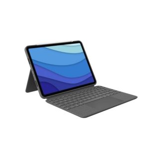 Logitech 8AAB0HLDB29C61GS Logitech iPad Pro 11-inch (1st/2nd/3rd/4th Gen) Combo Touch Keyboard Case