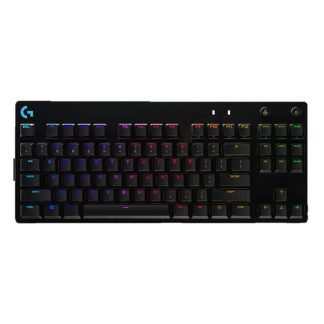 Logitech 5A42EESD248271GS Logitech G Pro X Lightsync RGB Tenkeyless Mechanical Keyboard -Clicky Switches.