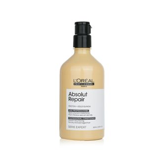 L'Oréal AED5DBE9359E0FGS L'ORÉAL - Professionnel Serie Expert - Absolut Repair Protein + Gold Quinoa Instant Resurfacing Conditioner (For Dry & Damaged Hair) 500ml/16.9oz