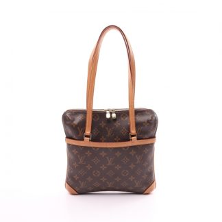 Louis Vuitton 4150FACBDBC742GS Louis Vuitton Kusan GM monogram Shoulder bag PVC leather Brown