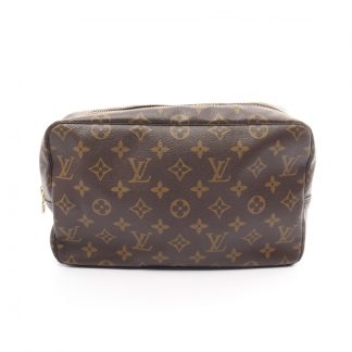 Louis Vuitton BC285AC27DFFB2GS Louis Vuitton Truth Toilette 28 monogram cosmetic pouch PVC Brown