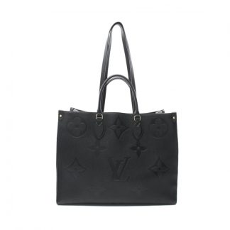 Louis Vuitton 227EDACB344DCEGS Louis Vuitton on-the-go GM monogram amplant Noir Shoulder bag tote bag leather black