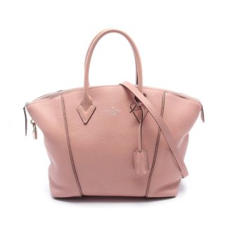 Louis Vuitton F2F7CACCB8EFDDGS Louis Vuitton Lockit PM parnassea Handbag leather Light pink 2WAY