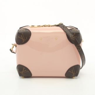 Louis Vuitton 4E7DBACB30D9BCGS Louis Vuitton Venice rose ballerine Shoulder bag leather Light pink