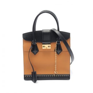 Louis Vuitton 98DC4AC0811291GS Louis Vuitton Coeur Marly PM Handbag leather light brown black 2WAY