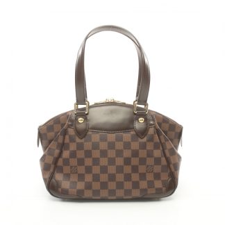Louis Vuitton EC406ACFF0B19CGS Louis Vuitton Verona PM Damier  ebene Shoulder bag PVC leather Brown