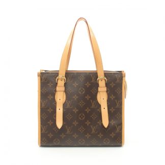 Louis Vuitton CAE36AC3BBADFEGS Louis Vuitton Popincourt o monogram Shoulder bag tote bag PVC leather Brown
