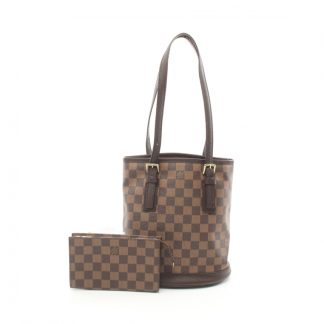 Louis Vuitton 9B4B0ACA9BA22BGS Louis Vuitton Male Damier ebene Shoulder bag tote bag PVC leather Brown