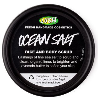 Lush Fresh Handmade Cosmetics 937CEBE78AA658GS Ocean Salt Self Preserving Face and Body Scrub 120g