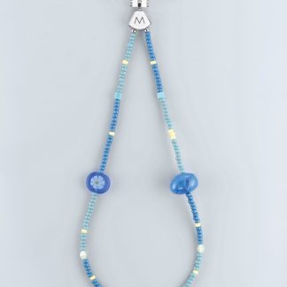 M.Craftsman 14631ACFDCC0BDGS M.Craftsman - M.Beads Phone Bracelet (Bluebell)