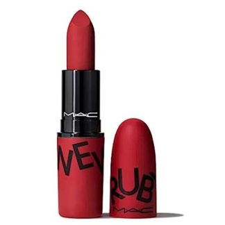 MAC 441A3BE632DC17GS MAC Ruby's Crew Powder Kiss lipstick - Ruby New Limited Edition 3g