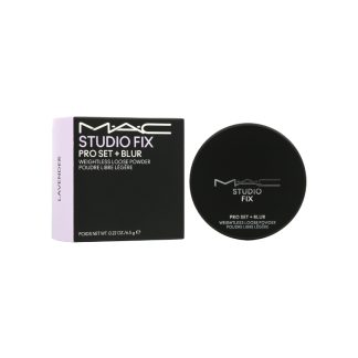 MAC D7102BE92E2509GS Mac Studio Fix Pro Set + Blur Weightless Loose Powder #Lavender