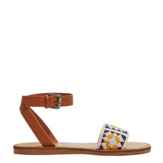 MANGO KIDS 87EACKS6A7E7BFGS Embroidered Bracelet Sandals