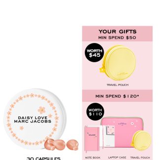 Marc Jacobs Fragrances 07951BEBCFAC1BGS Marc Jacobs Fragrances Daisy Drops Love Eau de Toilette Capsules 30x3.9ml