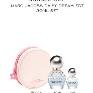 Marc Jacobs Fragrances F93D3BEEC7321FGS Marc Jacobs Fragrances Daisy Dream Eau de Toilette 30ml Set (Complimentary Daisy Dream Eau de Toilette 4ml + Marc Jacobs Daisy Pouch)