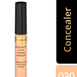 Max Factor 5F08CBE93A6A20GS Max Factor Facefinity All Day Flawless Concealer, 7.8ml, Shade 030