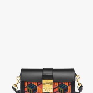 MCM 023DDAC66F3F6AGS Tracy Crossbody in Cubic Monogram Jacquard