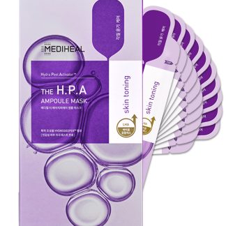 Mediheal 34E55BE203509FGS Mediheal THE H.P.A (HPA) Brightening Ampoule Mask Box, 10 sheets x 25ml, 2022 NEW