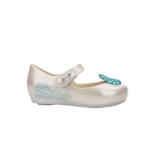 Melissa 3A037KS7520A3EGS Minimelissa Ultragirl + Little Mermaid II BB Toddlers Flats