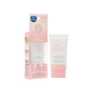 MENTHOLATUM 68650BE463FCABGS Mentholatum Skin Aqua Tone Up Physical Sunscreen for Sensitive Skin SPF50+ PA++++ 50ml