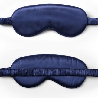 Moody Mood FCD1FBE0D8CCBDGS 22 Momme Mulberry Silk Sleep Eye Mask・Midnight Blue