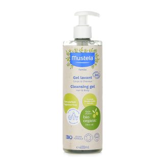 Mustela B4D14BEA9E0842GS MUSTELA - Bio Organic Cleansing Gel (For Hair & Body) 400ml