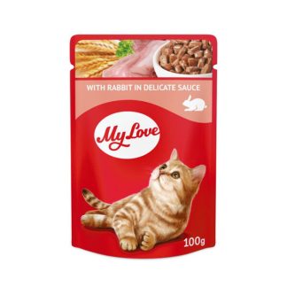 My Love gulašs ar trusi mērcē kaķiem 24 x 100g