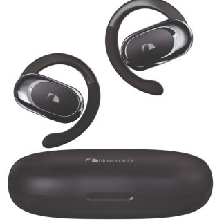 NAKAMICHI 2E69EES2990BA2GS Nakamichi TW005 Open-Ear TWS Earbuds, Black